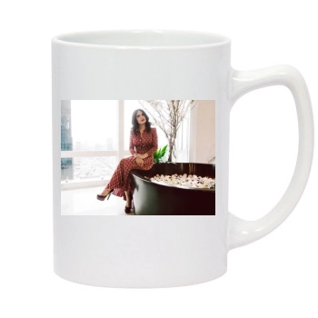 Salma Hayek 14oz White Statesman Mug