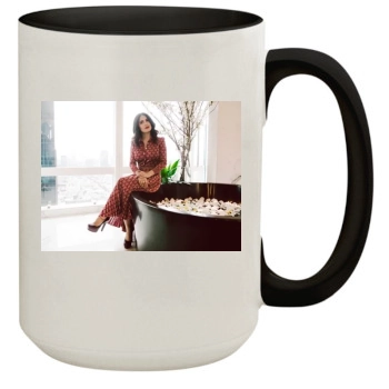 Salma Hayek 15oz Colored Inner & Handle Mug