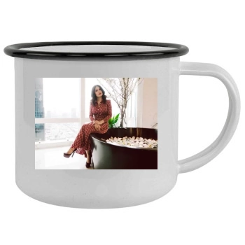 Salma Hayek Camping Mug