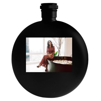 Salma Hayek Round Flask