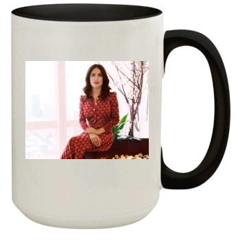 Salma Hayek 15oz Colored Inner & Handle Mug