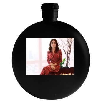 Salma Hayek Round Flask