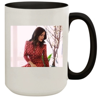 Salma Hayek 15oz Colored Inner & Handle Mug