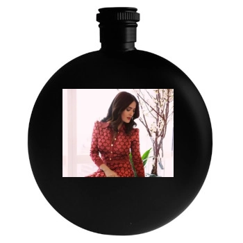 Salma Hayek Round Flask