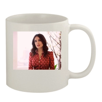 Salma Hayek 11oz White Mug