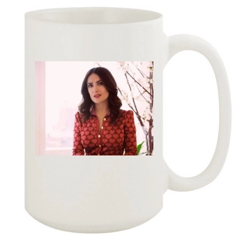 Salma Hayek 15oz White Mug