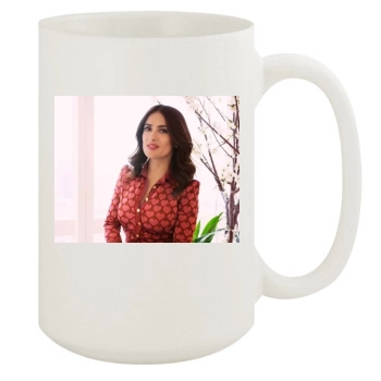 Salma Hayek 15oz White Mug