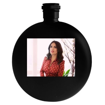 Salma Hayek Round Flask