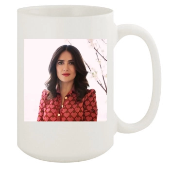 Salma Hayek 15oz White Mug