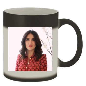 Salma Hayek Color Changing Mug