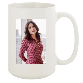 Salma Hayek 15oz White Mug