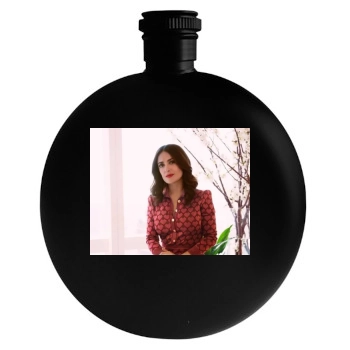 Salma Hayek Round Flask