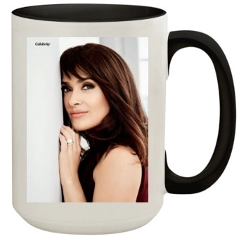 Salma Hayek 15oz Colored Inner & Handle Mug