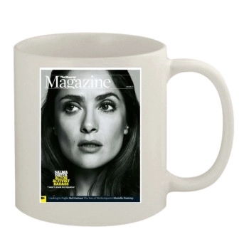 Salma Hayek 11oz White Mug