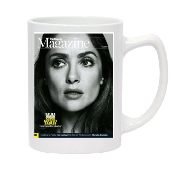 Salma Hayek 14oz White Statesman Mug