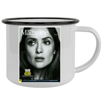 Salma Hayek Camping Mug