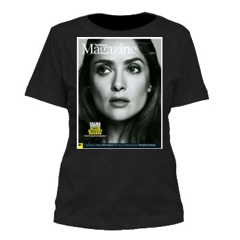 Salma Hayek Women's Cut T-Shirt