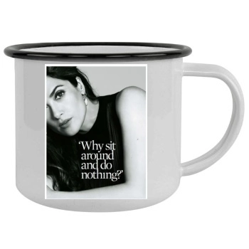 Salma Hayek Camping Mug