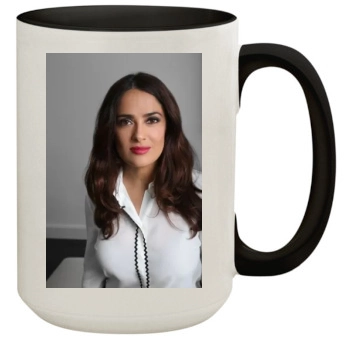 Salma Hayek 15oz Colored Inner & Handle Mug