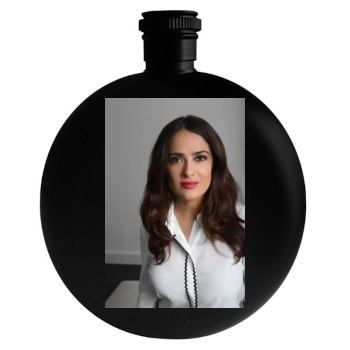 Salma Hayek Round Flask