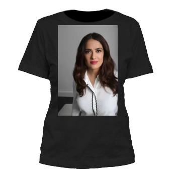 Salma Hayek Women's Cut T-Shirt