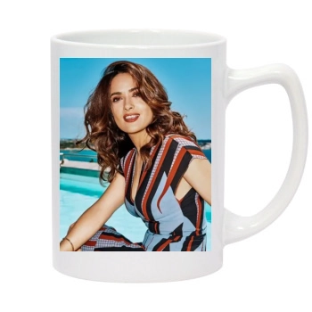 Salma Hayek 14oz White Statesman Mug