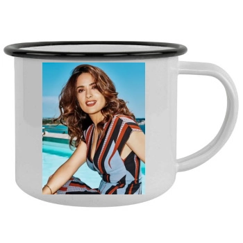 Salma Hayek Camping Mug