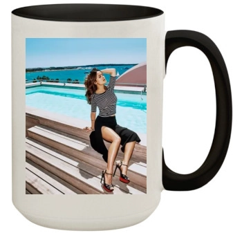 Salma Hayek 15oz Colored Inner & Handle Mug