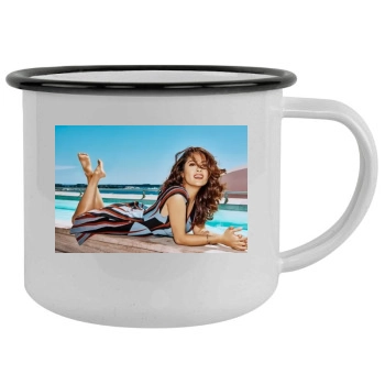 Salma Hayek Camping Mug