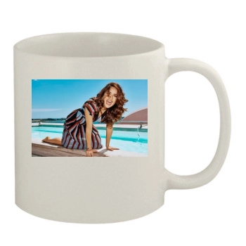 Salma Hayek 11oz White Mug