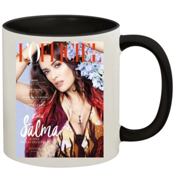 Salma Hayek 11oz Colored Inner & Handle Mug