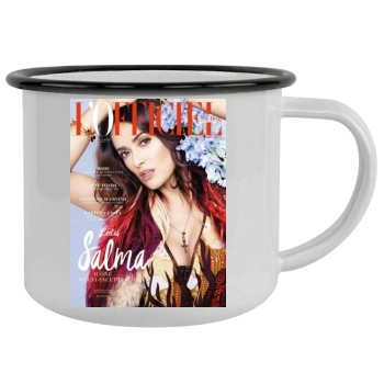 Salma Hayek Camping Mug