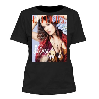 Salma Hayek Women's Cut T-Shirt