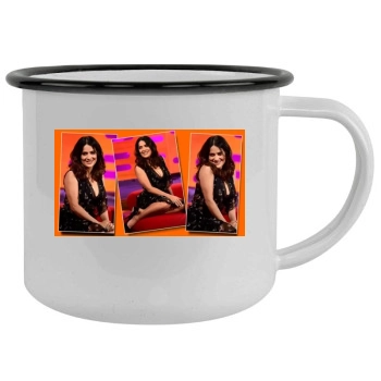 Salma Hayek Camping Mug