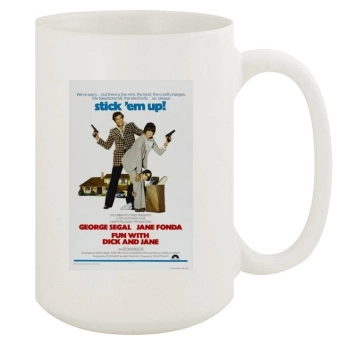 Fun with Dick and Jane (1977) 15oz White Mug