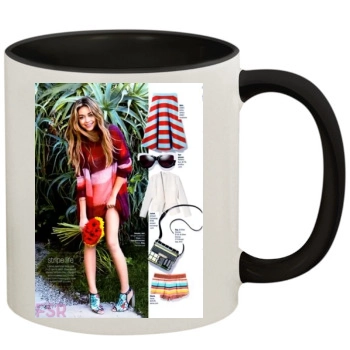 Sarah Hyland 11oz Colored Inner & Handle Mug