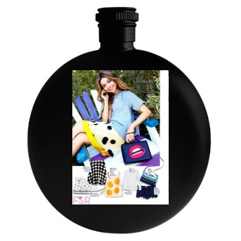 Sarah Hyland Round Flask