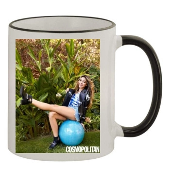 Sarah Hyland 11oz Colored Rim & Handle Mug