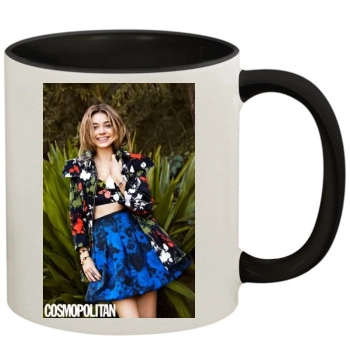 Sarah Hyland 11oz Colored Inner & Handle Mug