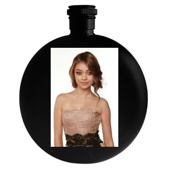 Sarah Hyland Round Flask