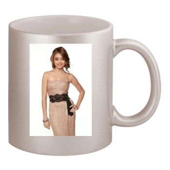 Sarah Hyland 11oz Metallic Silver Mug