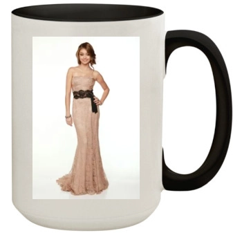 Sarah Hyland 15oz Colored Inner & Handle Mug