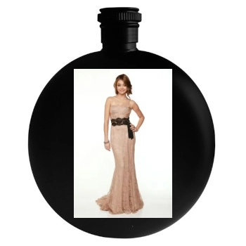 Sarah Hyland Round Flask