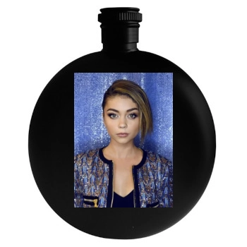 Sarah Hyland Round Flask