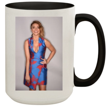 Sarah Hyland 15oz Colored Inner & Handle Mug