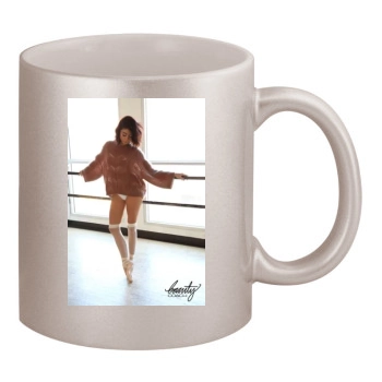 Sarah Hyland 11oz Metallic Silver Mug