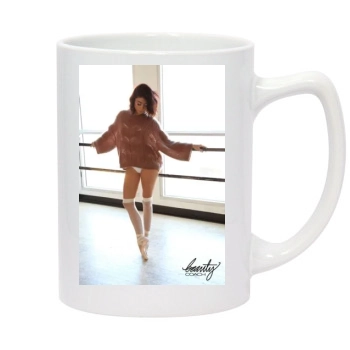 Sarah Hyland 14oz White Statesman Mug