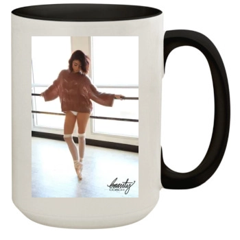 Sarah Hyland 15oz Colored Inner & Handle Mug