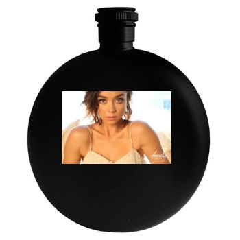 Sarah Hyland Round Flask