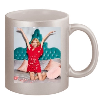 Sarah Hyland 11oz Metallic Silver Mug